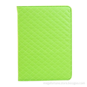 PU Leather Tablet PC Case for iPad Air, Lambskin Pattern, Various Colors are Available